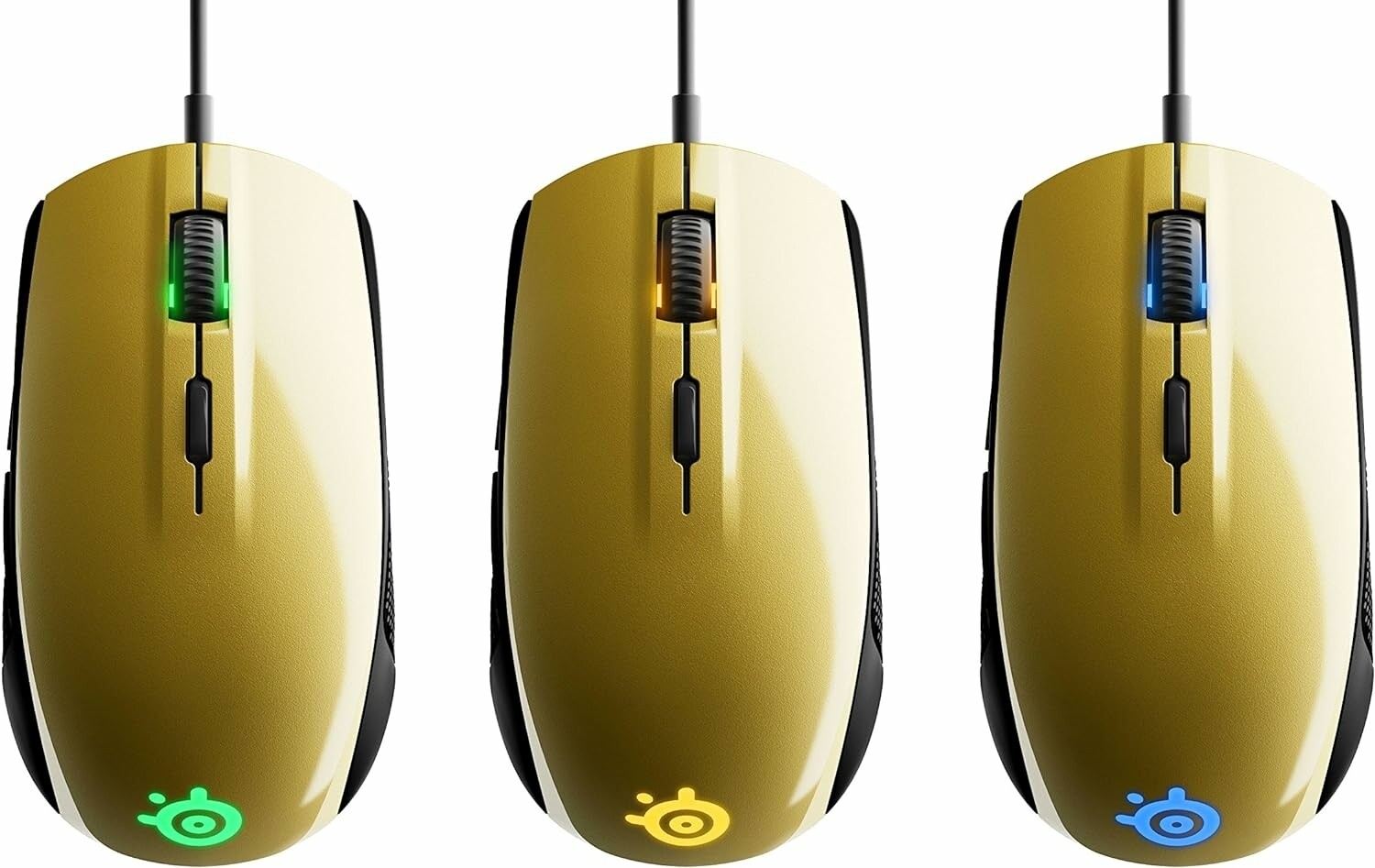 STEELSERIES rival 100 yellow