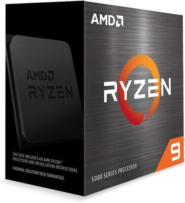 AMD Ryzen 9 5900X Vermeer 3.7GHz 12-Core AM4 Boxed Processor