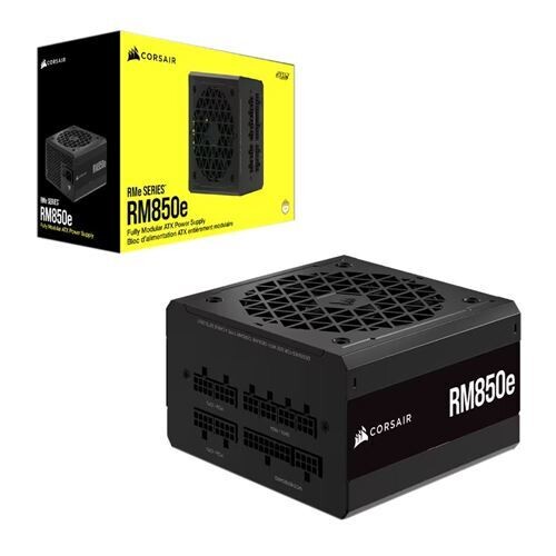 Corsair RM850e 850 Watt 80 Plus Gold ATX Fully Modular Power Supply - ATX 3.0 Compatible