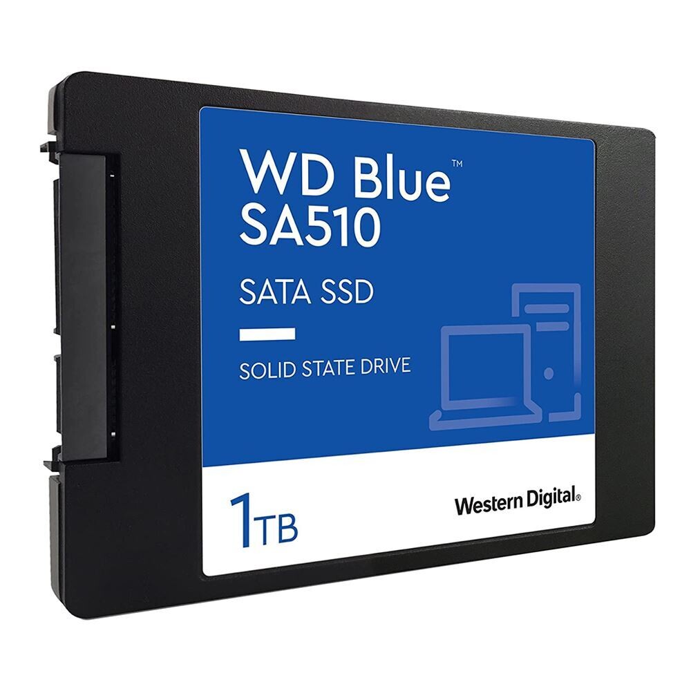 WD Blue SA510 1TB SSD 3D NAND SATA III 6Gb/s 2.5" Internal Solid State Drive