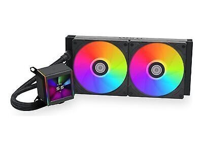 Lian Li Galahad II LCD 280 CPU Liquid Cooler Black