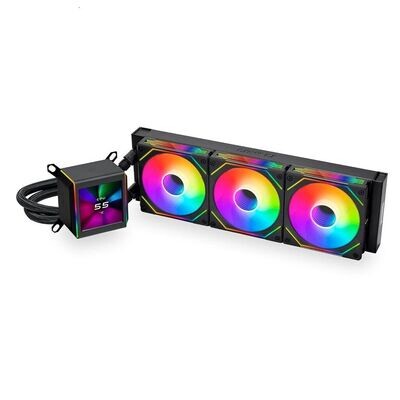 Lian Li Galahad II LCD SL-INF 360 AIO CPU Liquid Cooler Black