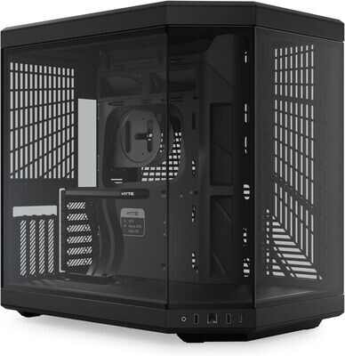HYTE Y70 ATX Mid-Tower Case - Black Model:CS-HYTE-Y70-B  No LCD screen in front Case only