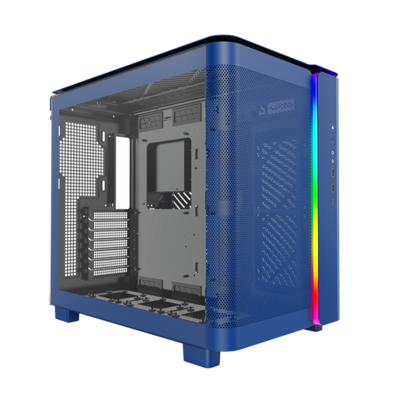 MONTECH KING 95 (PRUSSIAN BLUE) Dual-Chamber ATX Mid-Tower PC Gaming Case