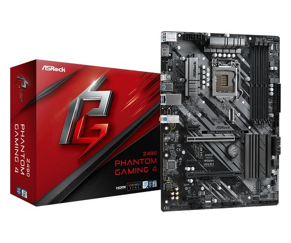 ASRock Z490 Phantom Gaming 4 ATX - motherboard