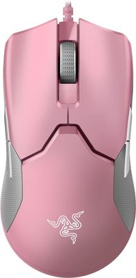 Razer Viper Ultralight Ambidextrous Wired Gaming Mouse: 2nd Gen Optical Mouse Switches - 16K DPI Optical Sensor - Chroma RGB Lighting - 8 Programmable Buttons - Drag-Free Cord - Quartz Pink Razer Viper Ultralight Ambidextrous Wired Gaming Mouse: 2nd Gen Optical Mouse Switches - 16K DPI Optical Sensor - Chroma RGB Lighting - 8 Programmable Buttons - Drag-Free Cord - Quartz Pink