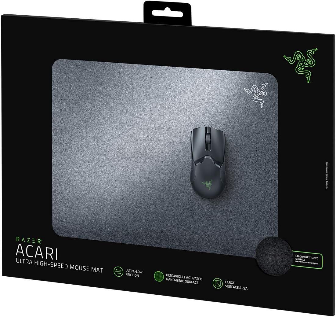 Razer Acari Ultra-Low Friction Gaming Mouse Mat: Beaded, Textured Hard Surface
