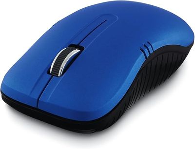Verbatim Wireless Notebook Optical Mouse, Commuter Series – Matte Blue Verbatim Wireless Notebook Optical Mouse, Commuter Series – Matte Blue