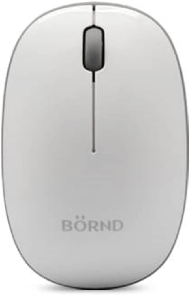 2.4GHz Optical Wireless Mouse, White (E220 White)