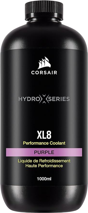 CORSAIR Hydro X Series, XL8, Performance Coolant, 1L, Translucent Purple