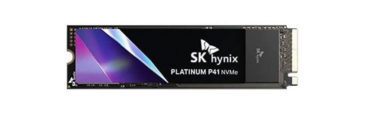 SK Hynix Platinum P41 1TB 176L 3D TLC NAND Flash PCIe Gen 4 x4 NVMe M.2 Internal SSD Read Speed up to 7,000MBps