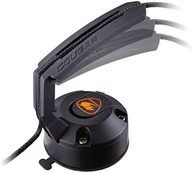 Cougar gaming CGR-XXNB-MB1 Cougar Bunker Gaming Mouse Bungee, Black with an Orange Cougar Symbol