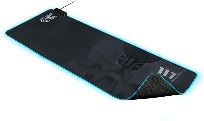 Razer Goliathus Extended Chroma Gaming Mousepad: Customizable RGB Lighting - Soft, Cloth Material - Balanced Control & Speed - Non-Slip Rubber Base - Halo Infinite Edition