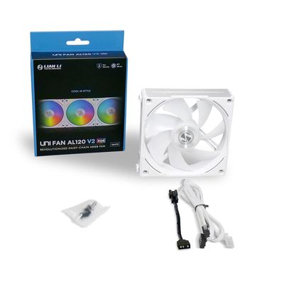 Lian Li Uni Fan AL 120 RGB White (Single)