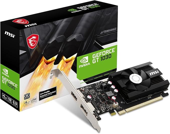 MSI Gaming GeForce GT 1030 4GB DDR4