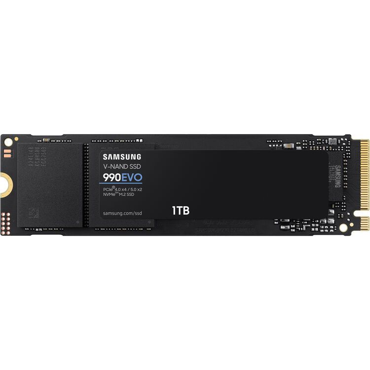 Samsung 1TB 990 EVO PCIe 4.0 x4 / 5.0 x2 M.2 Internal SSD