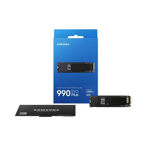 Samsung 990 EVO Plus 4TB Samsung V NAND TLC NAND PCIe Gen 4 x4 and PCIe Gen 5 x2 NVMe M.2 Internal SSD