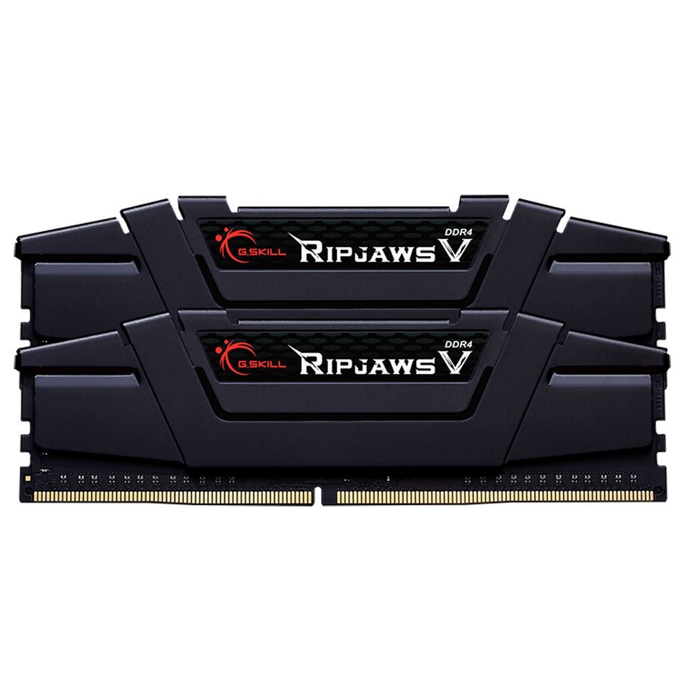 G.Skill Ripjaws V 16GB (2 x 8GB) DDR4-3600 PC4-28800 CL16 Dual Channel Desktop Memory Kit F4-3600C16D-16GVKC - Black