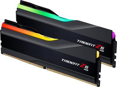 G.SKILL Trident Z5 RGB Series (Intel XMP 3.0) DDR5 RAM 32GB (2x16GB) 6000MT/s CL36-36-36-96 1.35V