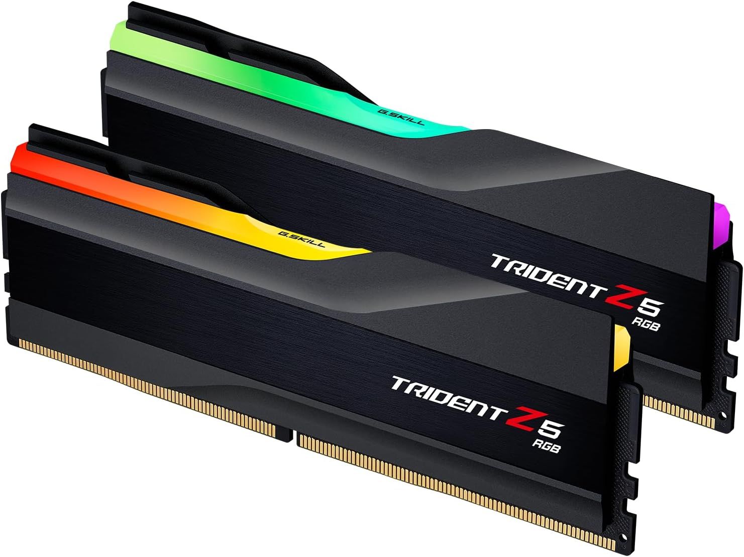 G.SKILL Trident Z5 RGB Series (Intel XMP 3.0) DDR5 RAM 32GB (2x16GB) 6400MT/s CL32-39-39-102 1.40V