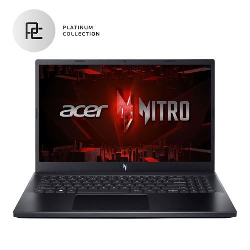 Acer Nitro V ANV15-51-54UL 15.6" Gaming Laptop Computer Platinum Collection - Obsidian Black