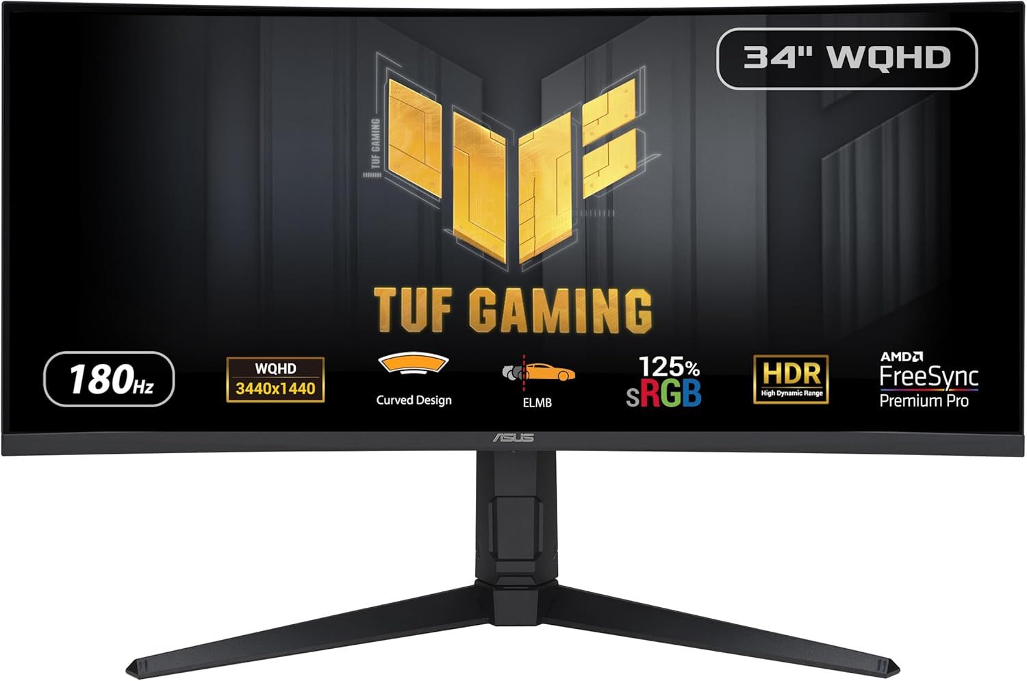 Asus TUF VG34VQL3A 34"  2k 180hz Gaming Monitor