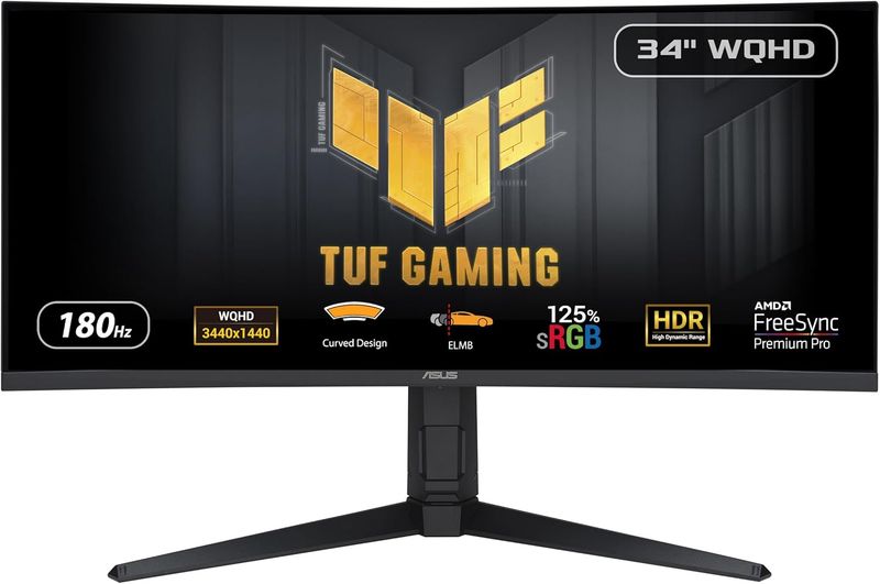 Asus TUF VG34VQL3A 34"  2k 180hz Gaming Monitor