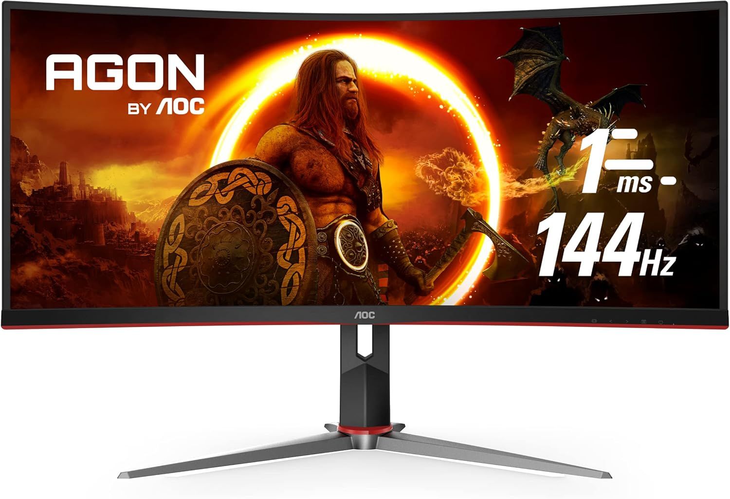AOC CU34G10X 34" 2K 165 hz Curved Gaming Monitor