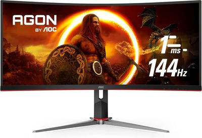 AOC CU34G10X 34" 2K 165 hz Curved Gaming Monitor