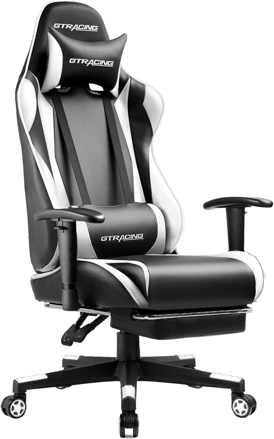 GTRACING Gaming Chair with Footrest, Ergonomic Computer Game Desk Chair