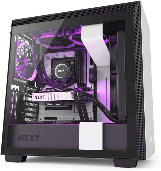 NZXT H710i  ATX Mid Tower White/Black