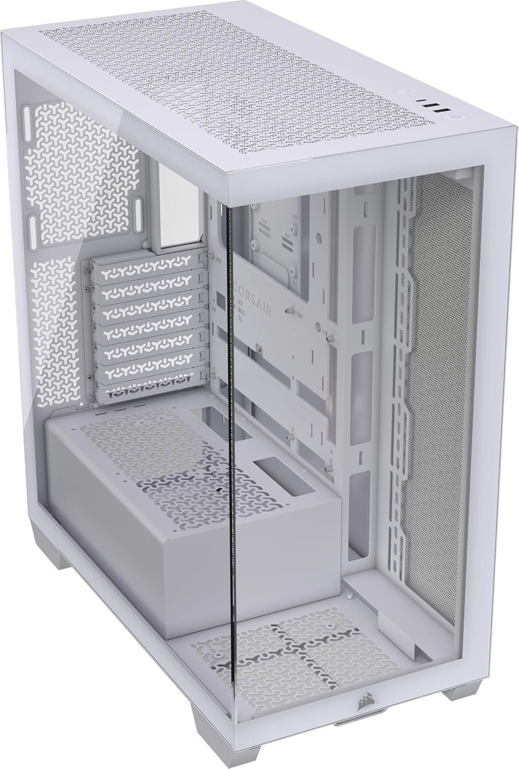 CORSAIR 3500X ARGB  Mid-Tower ATX White PC Case