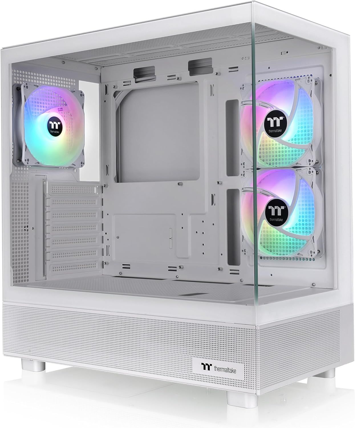 Thermaltake View 270 Plus TG ARGB Snow Mid Tower E-ATX Case White