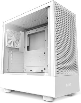 NZXT CC H5 Flow ATX Mid Tower - White