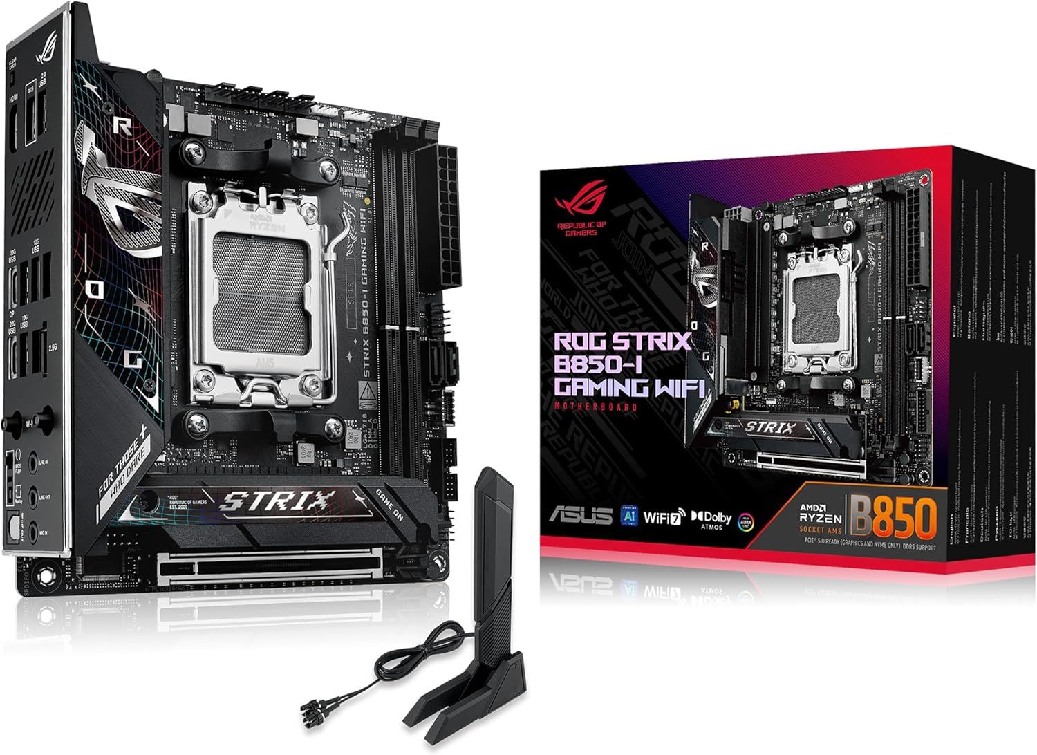 Asus ROG Strix B850 I Gaming WiFi Mini ITX Motherboard