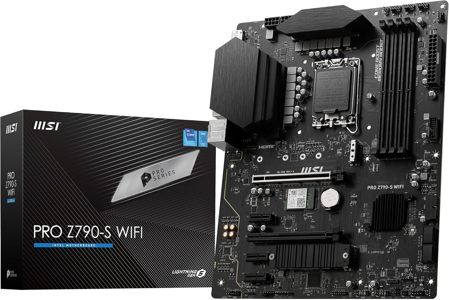 MSI PRO Z790-S WiFi ProSeries Motherboard