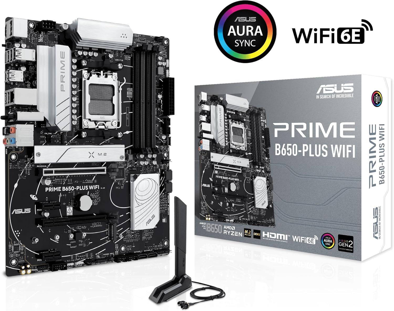 CPU AMD Ryzen 5 7600X + ASUS B650-PLUS WIFI TUF GAMING B650-PLUS WIFI｜Motherboards｜ASUS USA