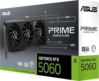 ASUS Dual GeForce RTX 5060 Ti 8GB GDDR7 PCI Express 5.0 x8 ATX Graphics Card DUA