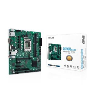 Asus H610M-CT D4-CSM Desktop Motherboard - Intel H610 Chipset - Socket LGA-1700 - Micro ATX