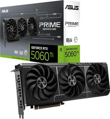 ASUS The SFF-Ready Prime GeForce RTX™ 5060 Ti 8GB GDDR7 Graphics Card