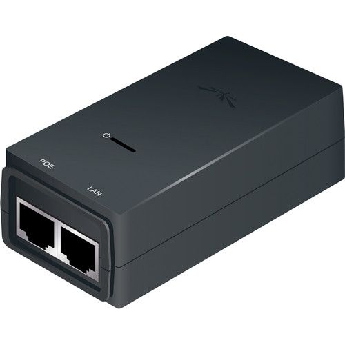 Ubiquiti Networks 24-Volt Dc 12W Poe Adapter, Max Surge Discharge 1500A Power - Protects Against ESD Events - Compatible with airGateway, (POE-24-12W) Ubiquiti Networks 24-Volt Dc 12W Poe Adapter, Max Surge Discharge 1500A Power - Protects Against ESD Events - Compatible with airGateway, (POE-24-12W)