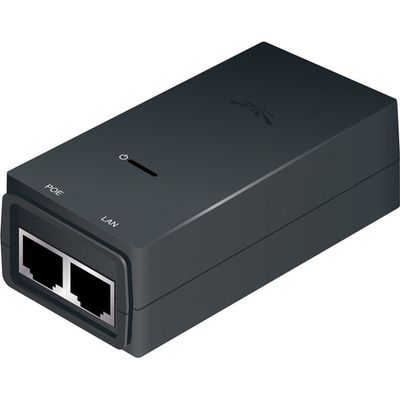 Ubiquiti Networks 24-Volt Dc 12W Poe Adapter, Max Surge Discharge 1500A Power - Protects Against ESD Events - Compatible with airGateway, (POE-24-12W) Ubiquiti Networks 24-Volt Dc 12W Poe Adapter, Max Surge Discharge 1500A Power - Protects Against ESD Events - Compatible with airGateway, (POE-24-12W)