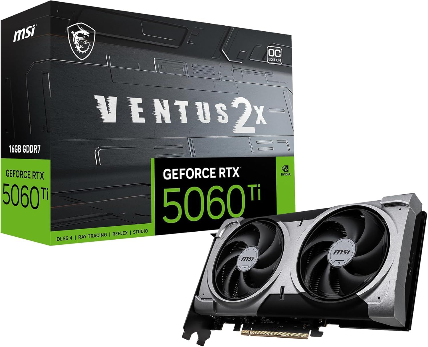MSI Ventus 2x RTX 5060ti 16GB