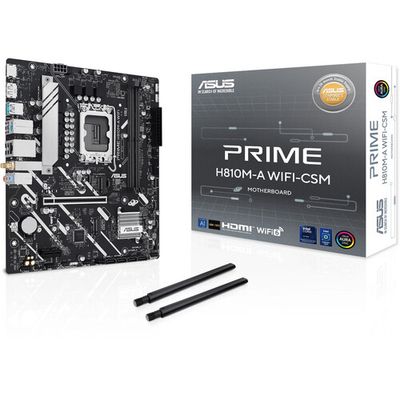 ASUS PRIME H810M-A WIFI-CSM LGA 1851 M-ATX Motherboard