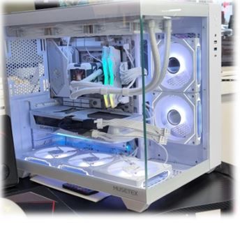 Nvidia RTX5070 White Gaming Desktop