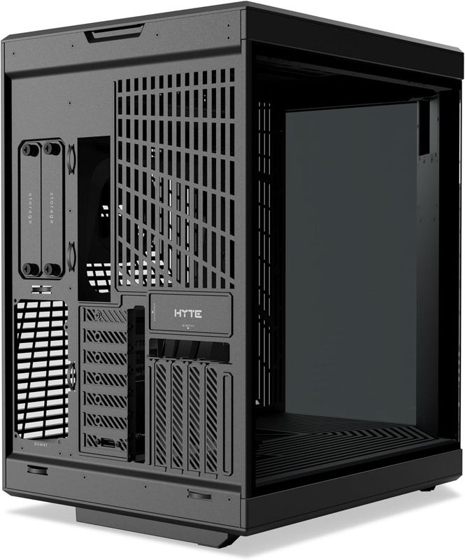 HYTE Y70 ATX Mid-Tower Case - Black Model:CS-HYTE-Y70-BW No LCD screen in front Case only
