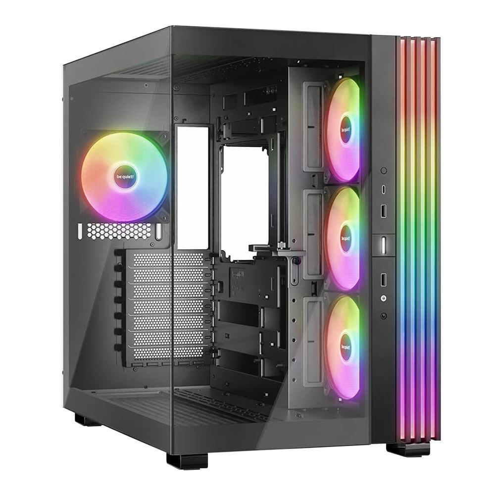 be quiet Light Base 600 LX Tempered Glass ATX Mid-Tower Computer Case - Black