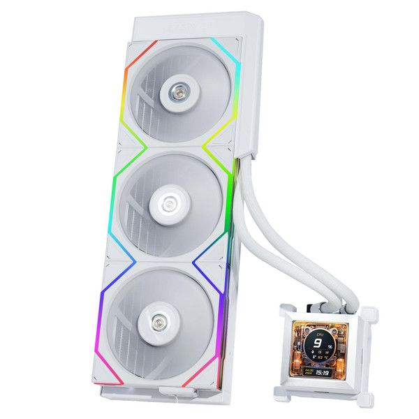 Hydroshift 360 AIO - Pre-Installed 3 x 28MM Fans, Side-Mounted Coolant