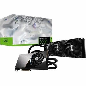 MSI - NVIDIA GeForce GeForce RTX 5090 32G SUPRIM LIQUID SOC 32GB GDDR7 PCI Express Gen 5 Graphics Card - Black MSI - NVIDIA GeForce GeForce RTX 5090 32G SUPRIM LIQUID SOC 32GB GDDR7 PCI Express Gen 5 Graphics Card - Black