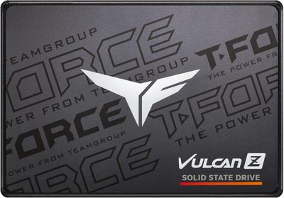 TEAMGROUP T-Force Vulcan Z 512GB SLC Cache 3D NAND TLC 2.5 Inch SATA III Internal Solid State Drive SSD TEAMGROUP T-Force Vulcan Z 512GB SLC Cache 3D NAND TLC 2.5 Inch SATA III Internal Solid State Drive SSD